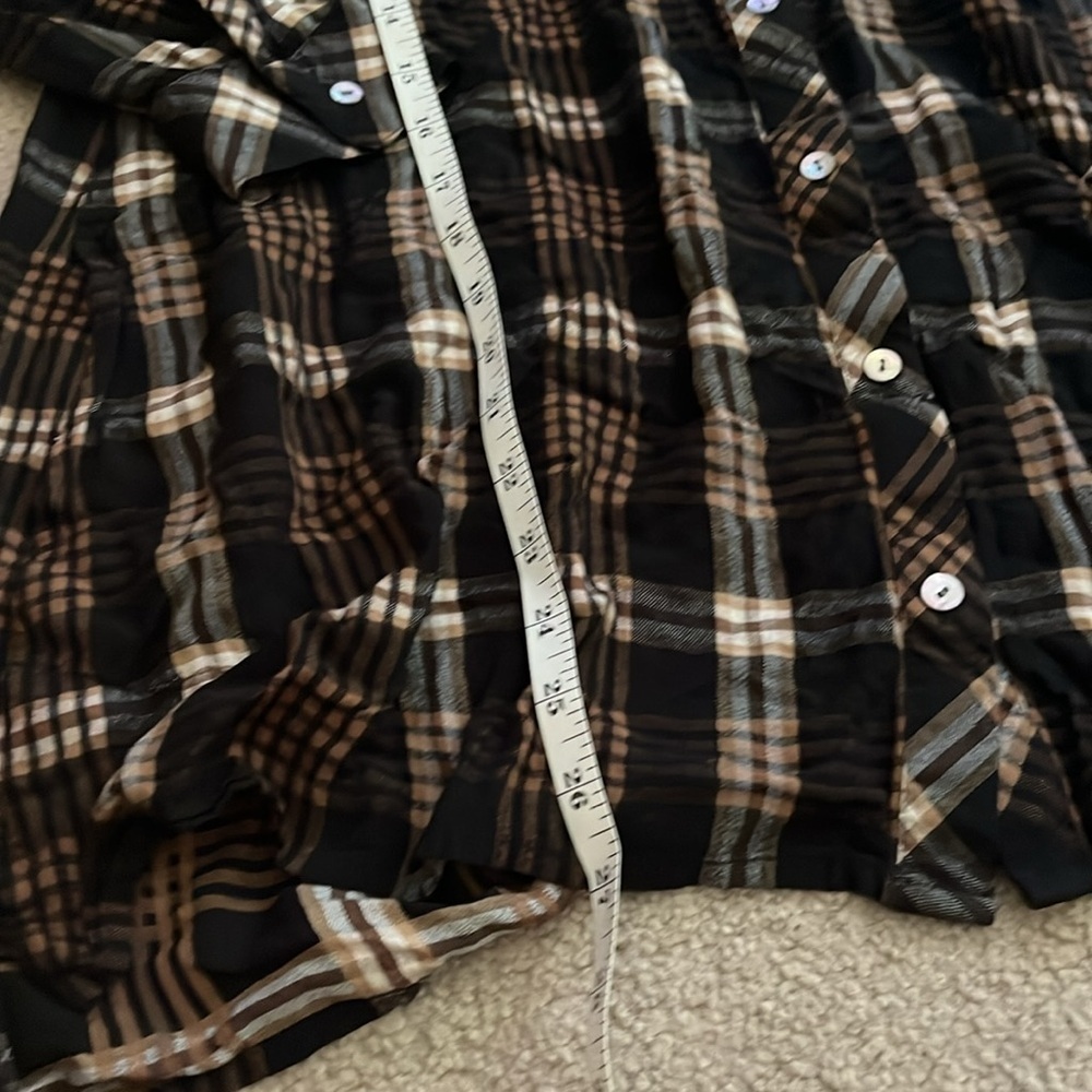 “J.Jill- Plaid Button Down Size Large” - image 4